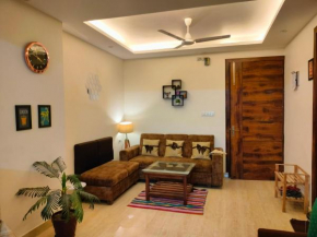 Blue Heart Home 1 BHK - Spacious Flat in Tapovan